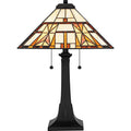 QUOIZEL, TIFFANY TABLE LAMP, TABLE LAMPS