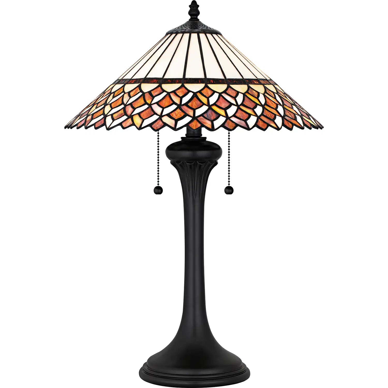 QUOIZEL, TIFFANY TABLE LAMP, TABLE LAMPS
