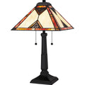 QUOIZEL, TIFFANY TABLE LAMP, TABLE LAMPS