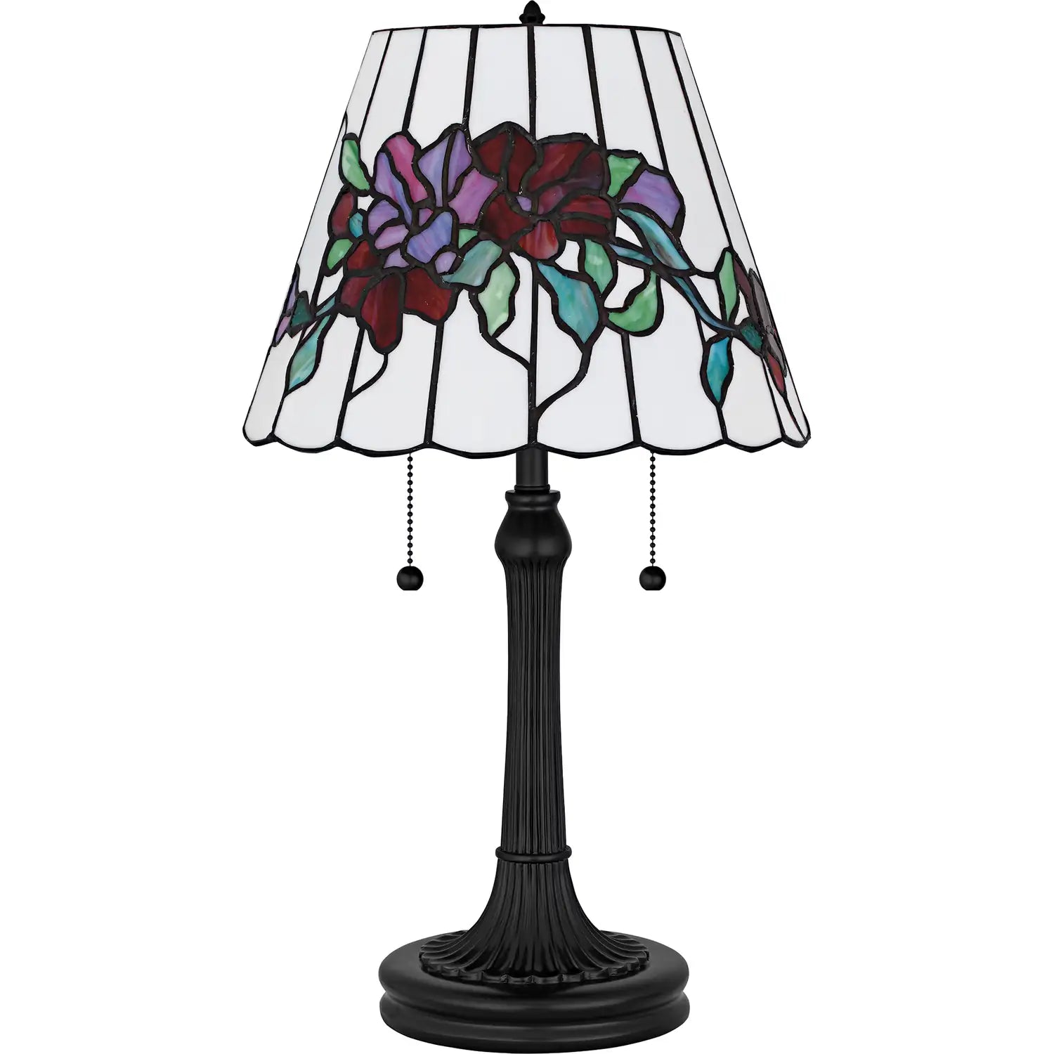 QUOIZEL, TIFFANY TABLE LAMP, TABLE LAMPS