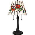 QUOIZEL, TIFFANY TABLE LAMP, TABLE LAMPS