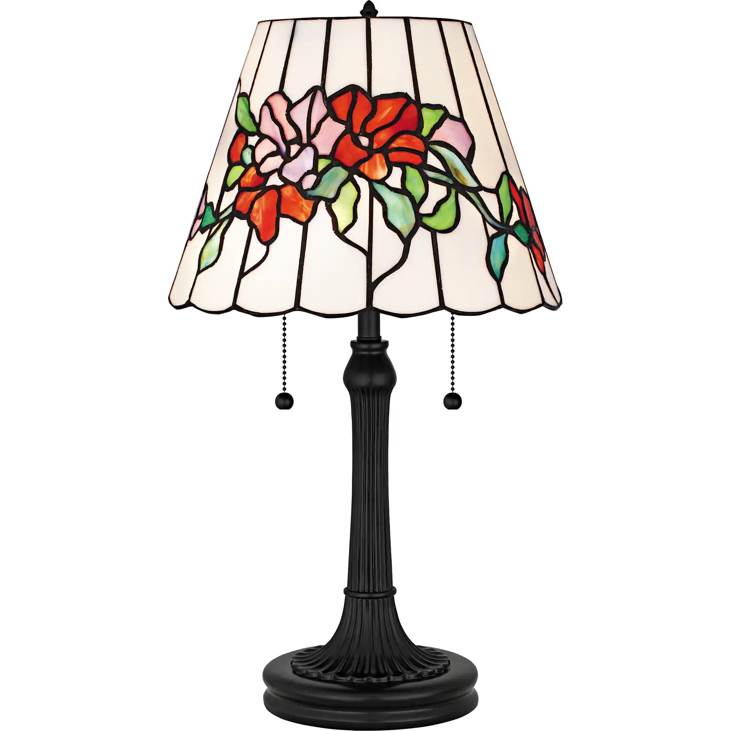 QUOIZEL, TIFFANY TABLE LAMP, TABLE LAMPS