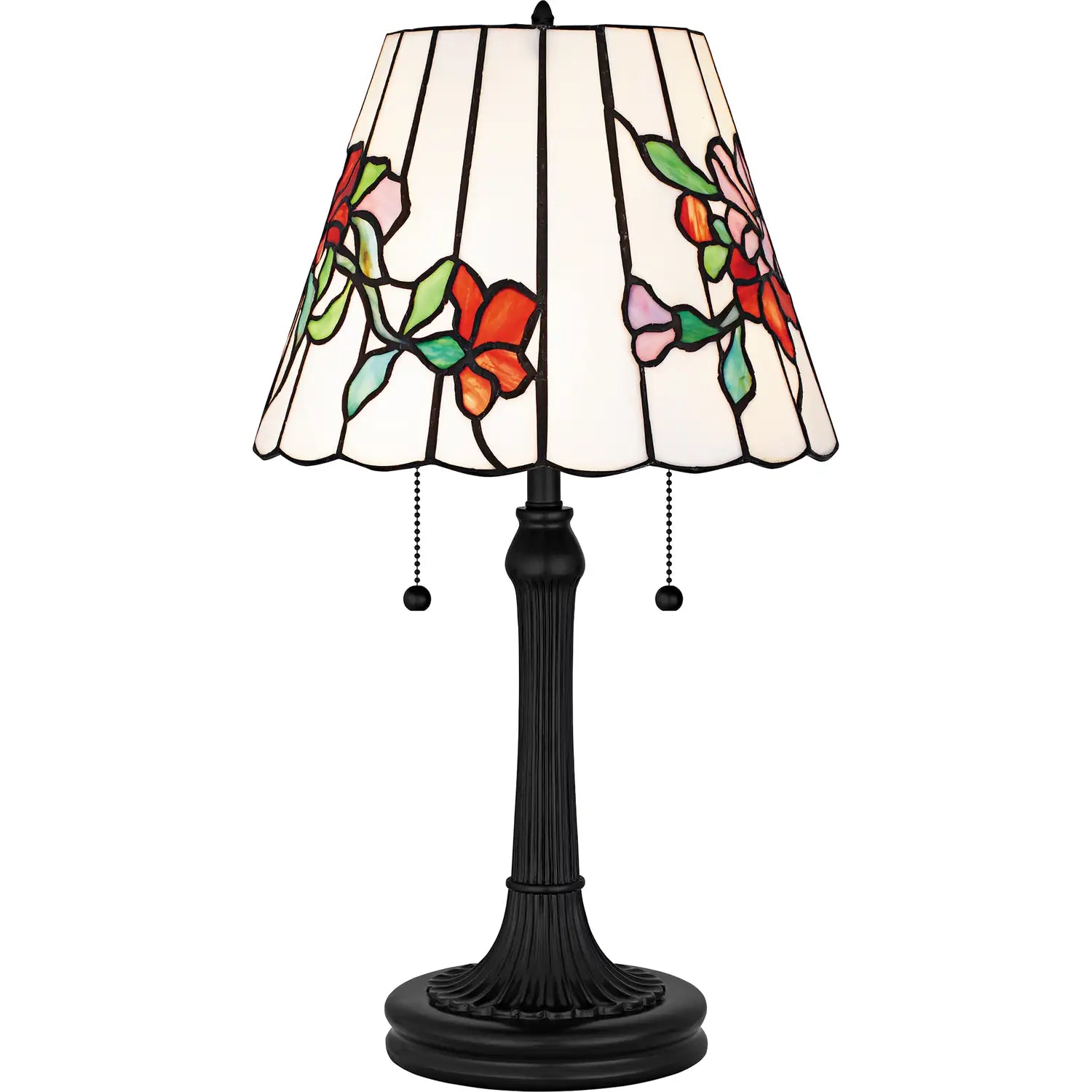 QUOIZEL, TIFFANY TABLE LAMP, TABLE LAMPS