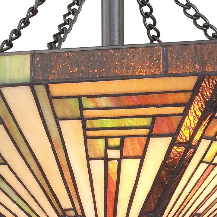 QUOIZEL, STEPHEN SEMI-FLUSH MOUNT, SEMI FLUSH MOUNT LIGHT