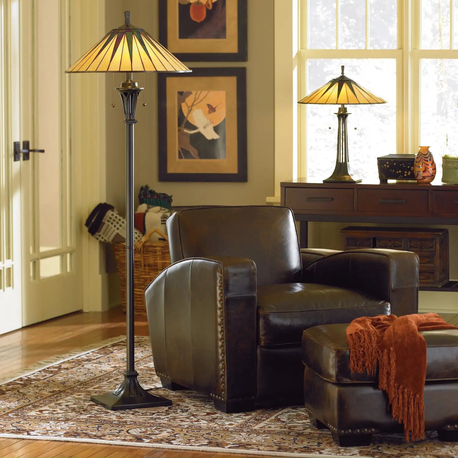 QUOIZEL, GOTHAM FLOOR LAMP, FLOOR LAMP