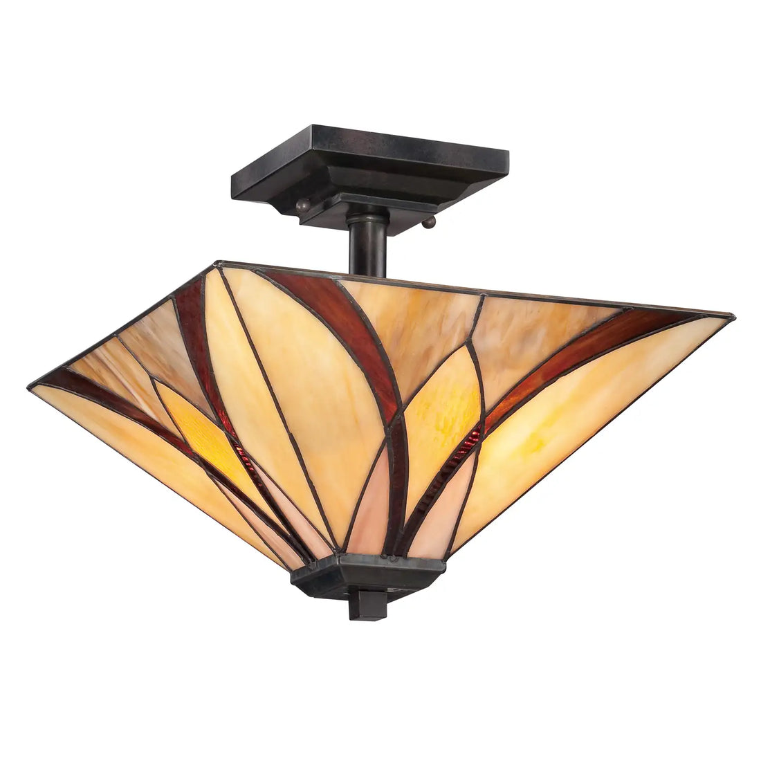 QUOIZEL, ASHEVILLE SEMI-FLUSH MOUNT, SEMI FLUSH MOUNT LIGHT