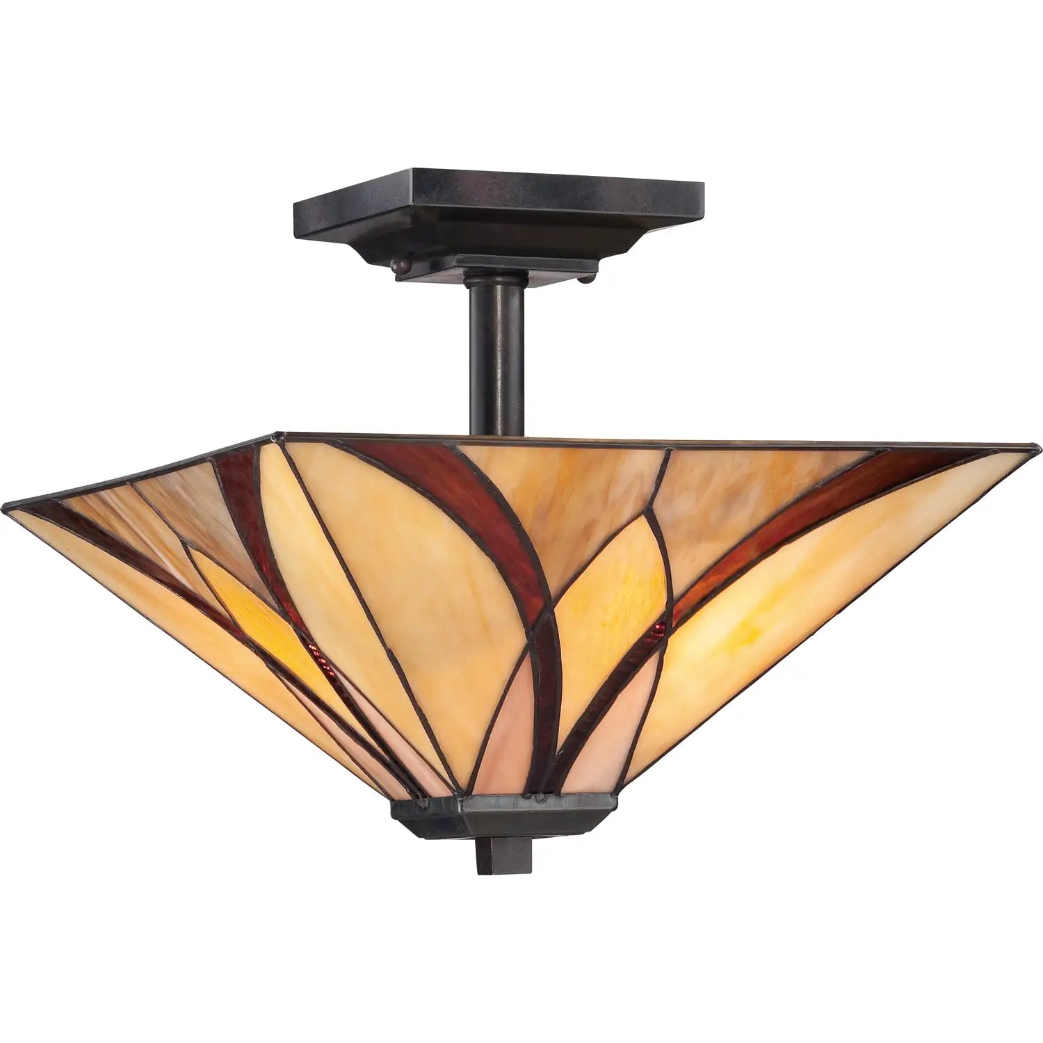 QUOIZEL, ASHEVILLE SEMI-FLUSH MOUNT, SEMI FLUSH MOUNT LIGHT