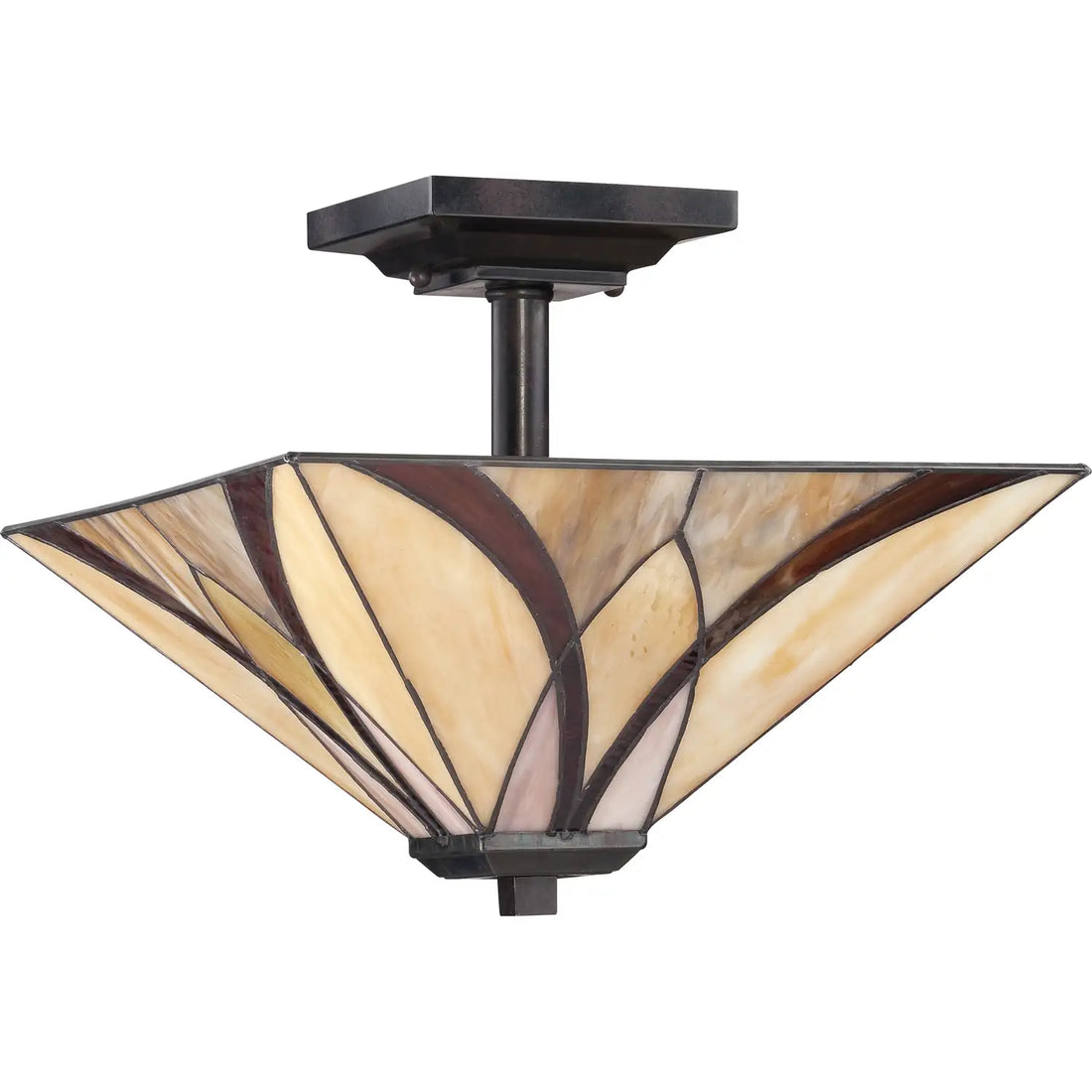 QUOIZEL, ASHEVILLE SEMI-FLUSH MOUNT, SEMI FLUSH MOUNT LIGHT