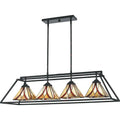 QUOIZEL, ASHEVILLE ISLAND CHANDELIER, LINEAR LIGHT