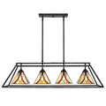 QUOIZEL, ASHEVILLE ISLAND CHANDELIER, LINEAR LIGHT