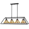 QUOIZEL, ASHEVILLE ISLAND CHANDELIER, LINEAR LIGHT