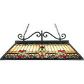 QUOIZEL, BELLE FLEUR ISLAND CHANDELIER, LINEAR LIGHT