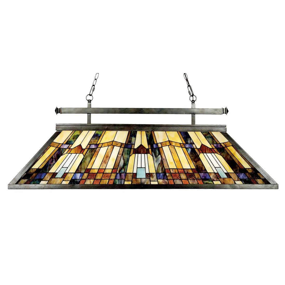 QUOIZEL, INGLENOOK ISLAND CHANDELIER, LINEAR LIGHT