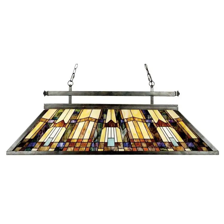QUOIZEL, INGLENOOK ISLAND CHANDELIER, LINEAR LIGHT