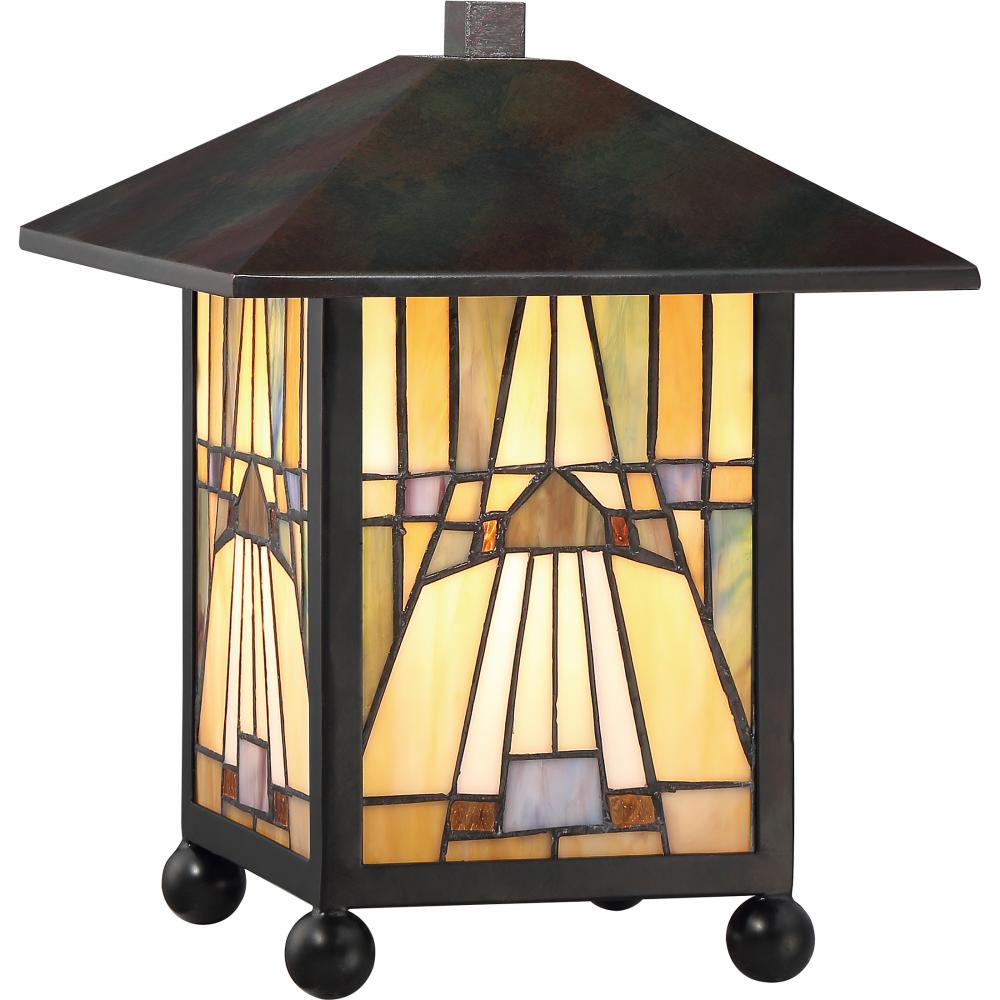 QUOIZEL, INGLENOOK TABLE LAMP, TABLE LAMPS