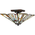 QUOIZEL, MAYBECK FLUSH MOUNT, FLUSH MOUNT CEILING LIGHTS