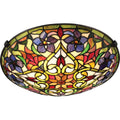 QUOIZEL, VIOLETS FLUSH MOUNT, FLUSH MOUNT CEILING LIGHTS