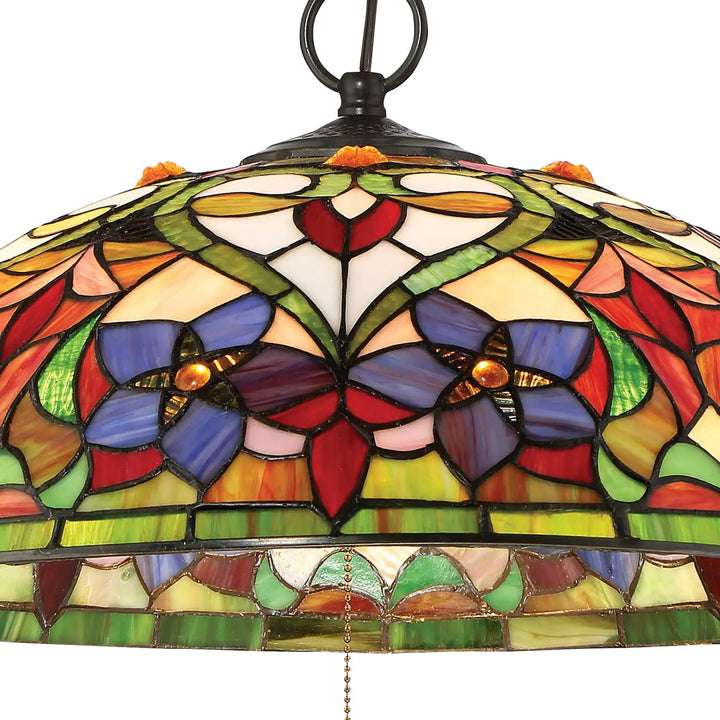 QUOIZEL, VIOLETS PENDANT, PENDANT LIGHT
