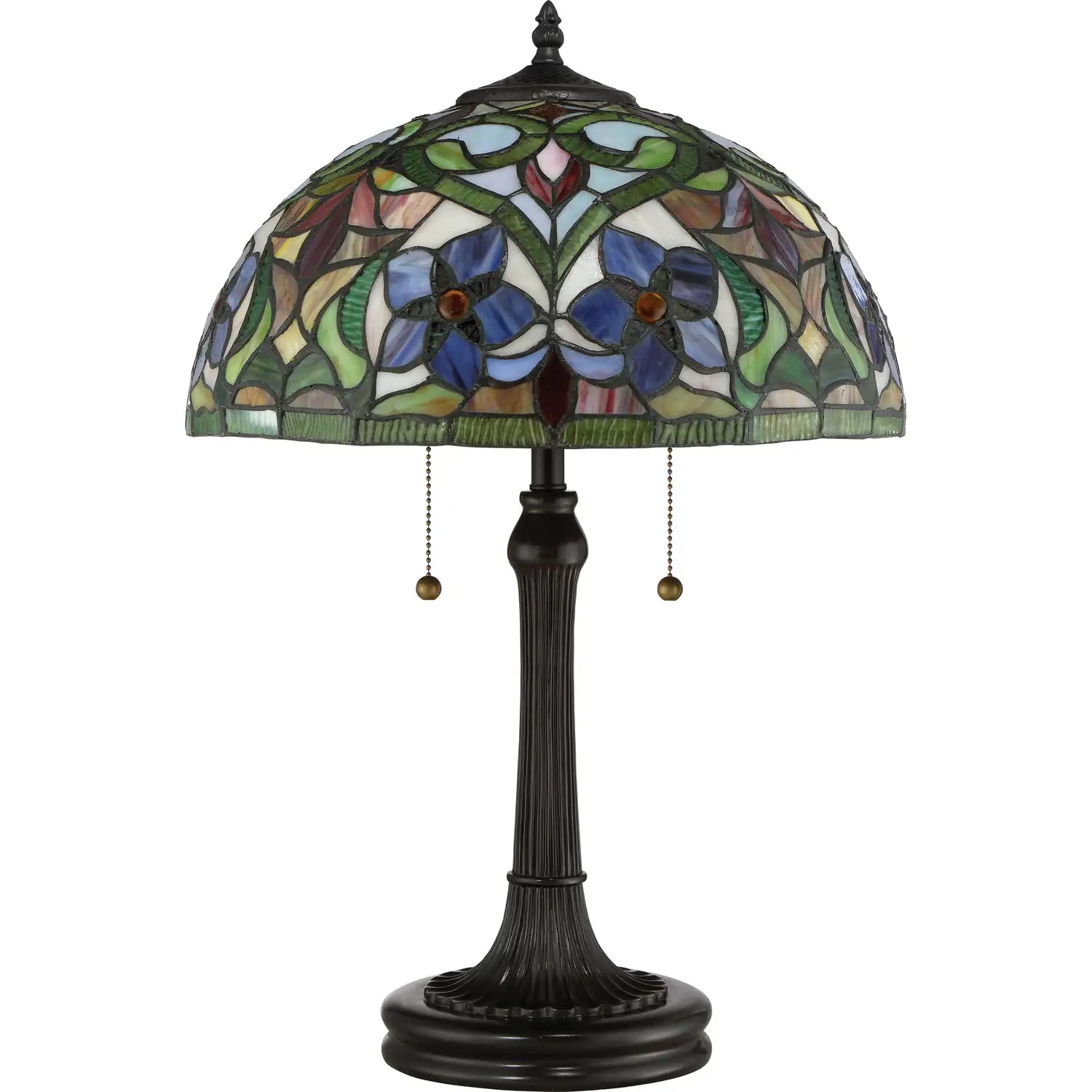 QUOIZEL, VIOLETS TABLE LAMP, TABLE LAMPS
