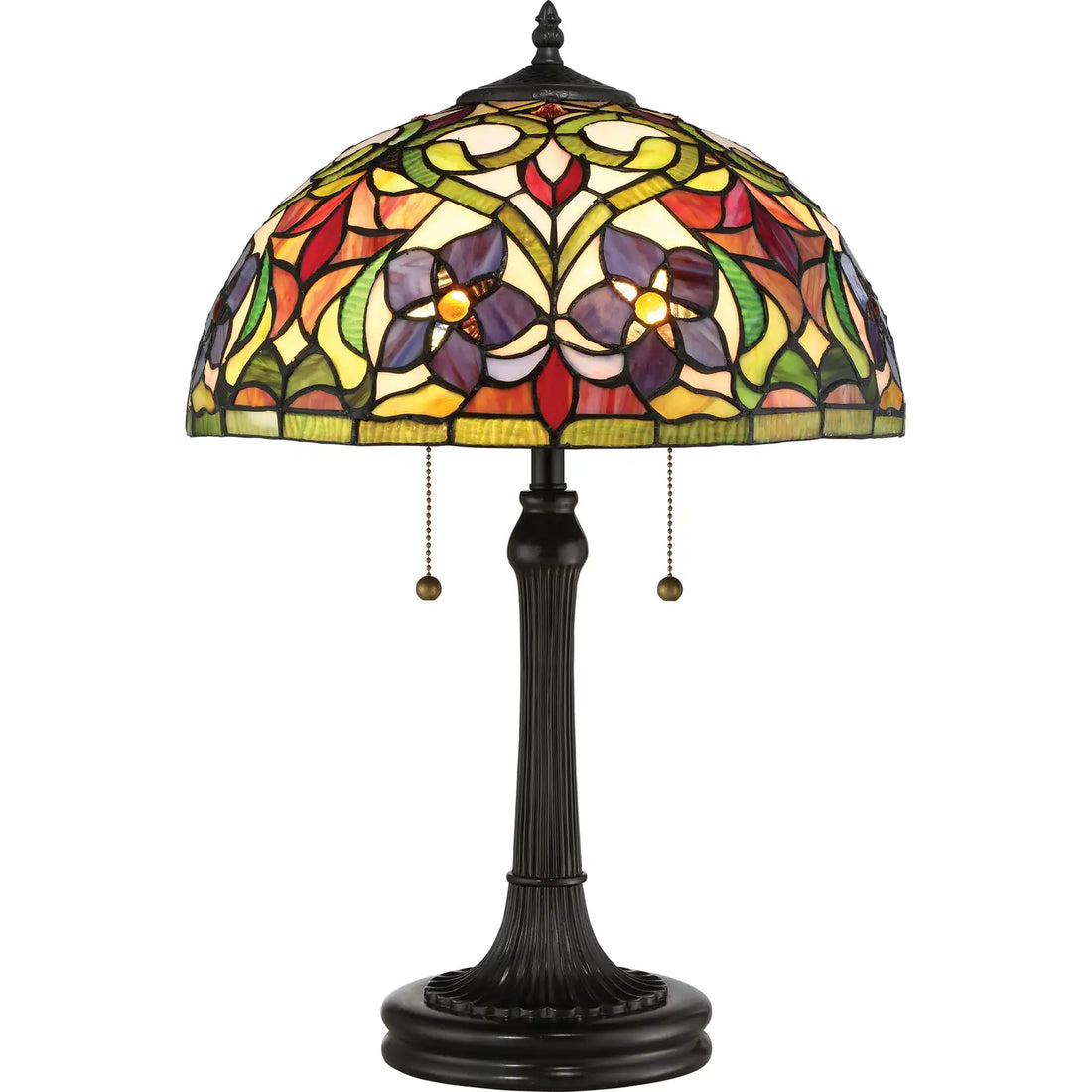 QUOIZEL, VIOLETS TABLE LAMP, TABLE LAMPS