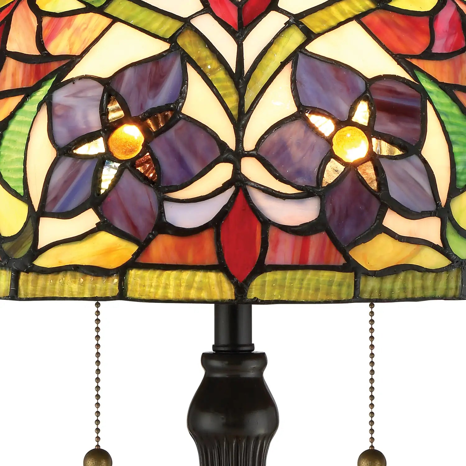 QUOIZEL, VIOLETS TABLE LAMP, TABLE LAMPS