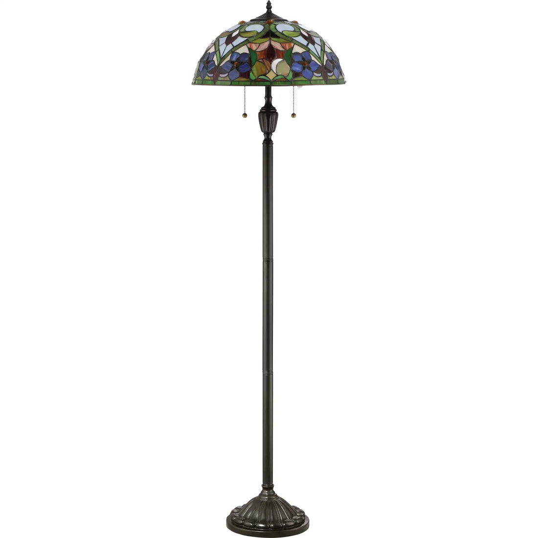 QUOIZEL, VIOLETS FLOOR LAMP, FLOOR LAMP
