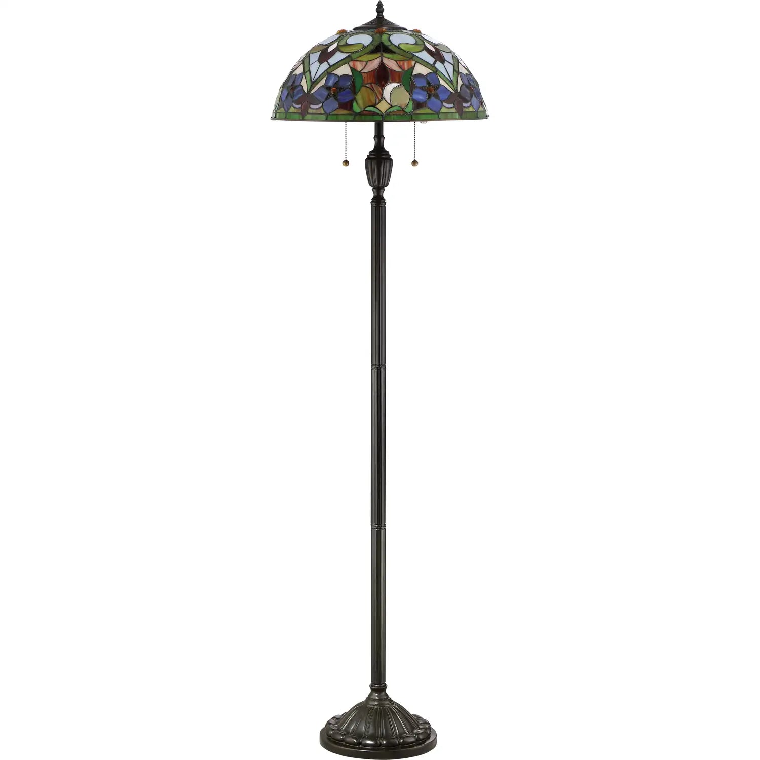 QUOIZEL, VIOLETS FLOOR LAMP, FLOOR LAMP