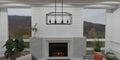 QUOIZEL, THATCHER ISLAND CHANDELIER, OUTDOOR CEILING LIGHTS
