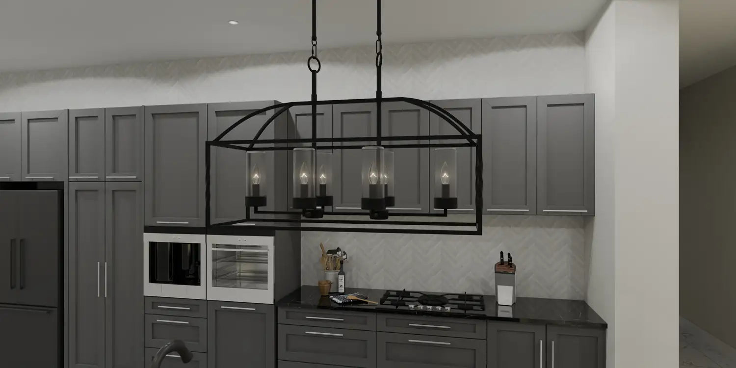 QUOIZEL, THATCHER ISLAND CHANDELIER, OUTDOOR CEILING LIGHTS