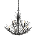 QUOIZEL, THORNHILL CHANDELIER, CHANDELIER LIGHT