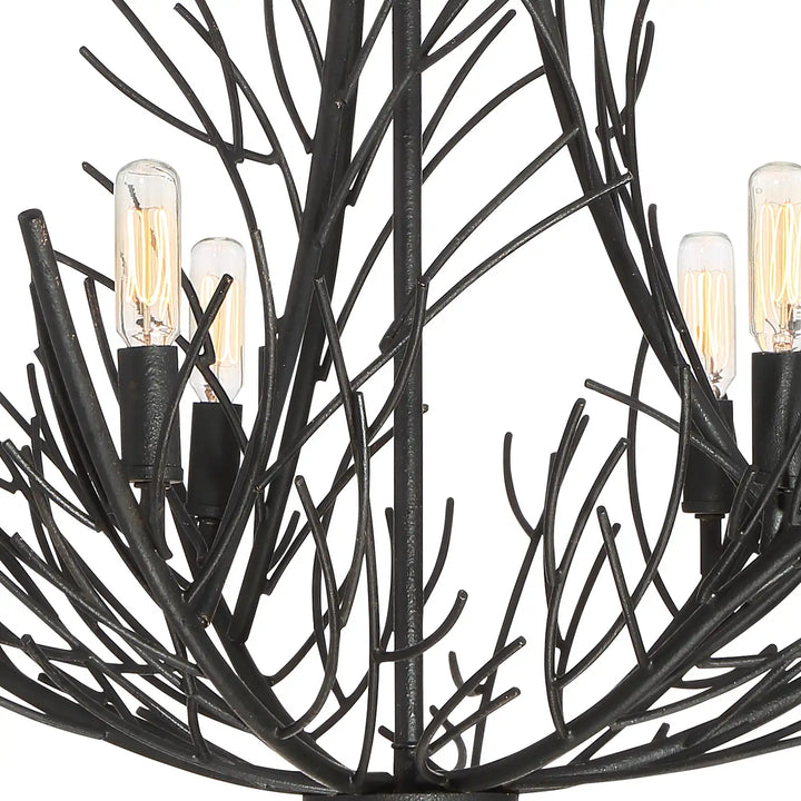 QUOIZEL, THORNHILL CHANDELIER, CHANDELIER LIGHT