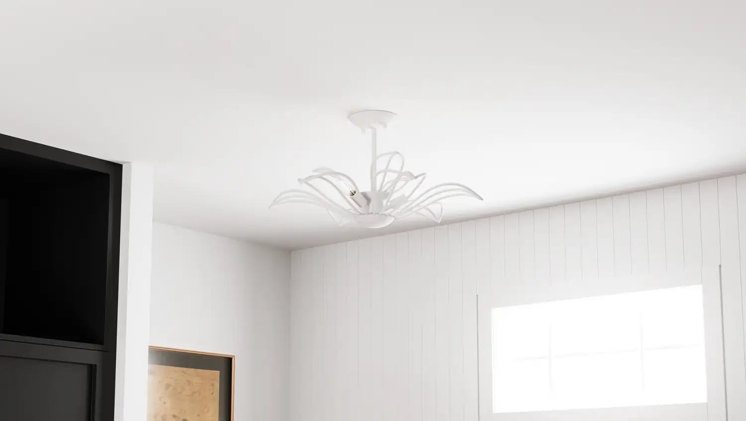 QUOIZEL, TALLULAH SEMI-FLUSH MOUNT, SEMI FLUSH MOUNT LIGHT