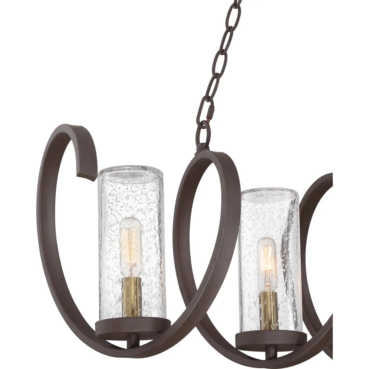 QUOIZEL, TUMULT ISLAND CHANDELIER, LINEAR LIGHT
