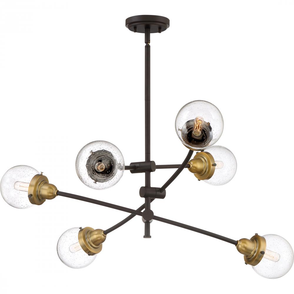 QUOIZEL, TRANCE CHANDELIER, CHANDELIER LIGHT