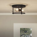QUOIZEL, TRILOGY FLUSH MOUNT, FLUSH MOUNT CEILING LIGHTS