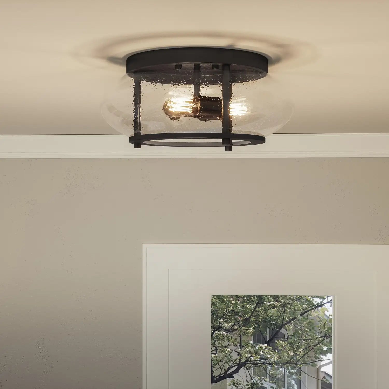 QUOIZEL, TRILOGY FLUSH MOUNT, FLUSH MOUNT CEILING LIGHTS