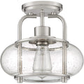 QUOIZEL, TRILOGY SEMI-FLUSH MOUNT, SEMI FLUSH MOUNT LIGHT
