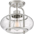 QUOIZEL, TRILOGY SEMI-FLUSH MOUNT, SEMI FLUSH MOUNT LIGHT