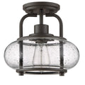 QUOIZEL, TRILOGY SEMI-FLUSH MOUNT, SEMI FLUSH MOUNT LIGHT