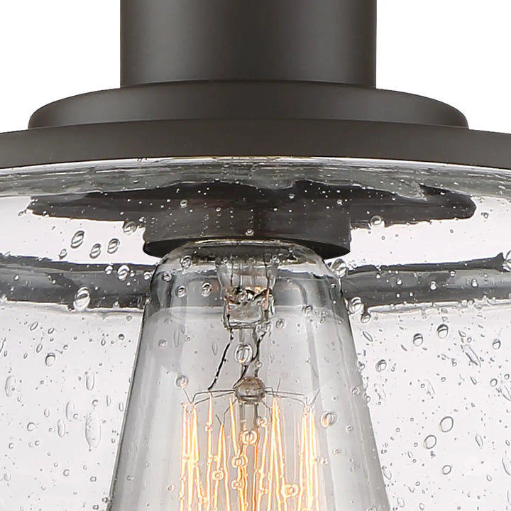 QUOIZEL, TRILOGY SEMI-FLUSH MOUNT, SEMI FLUSH MOUNT LIGHT