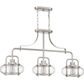 QUOIZEL, TRILOGY ISLAND CHANDELIER, LINEAR LIGHT