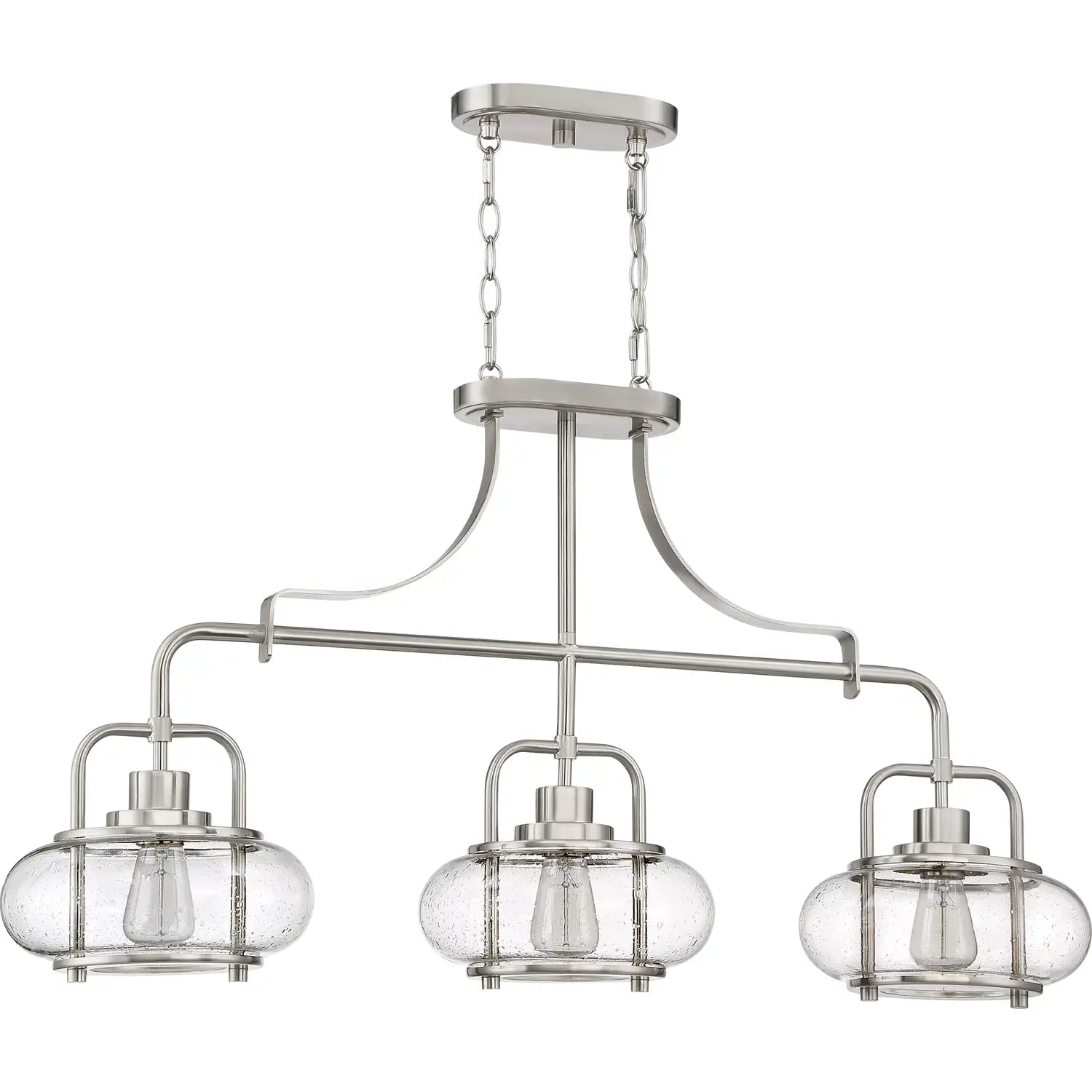QUOIZEL, TRILOGY ISLAND CHANDELIER, LINEAR LIGHT