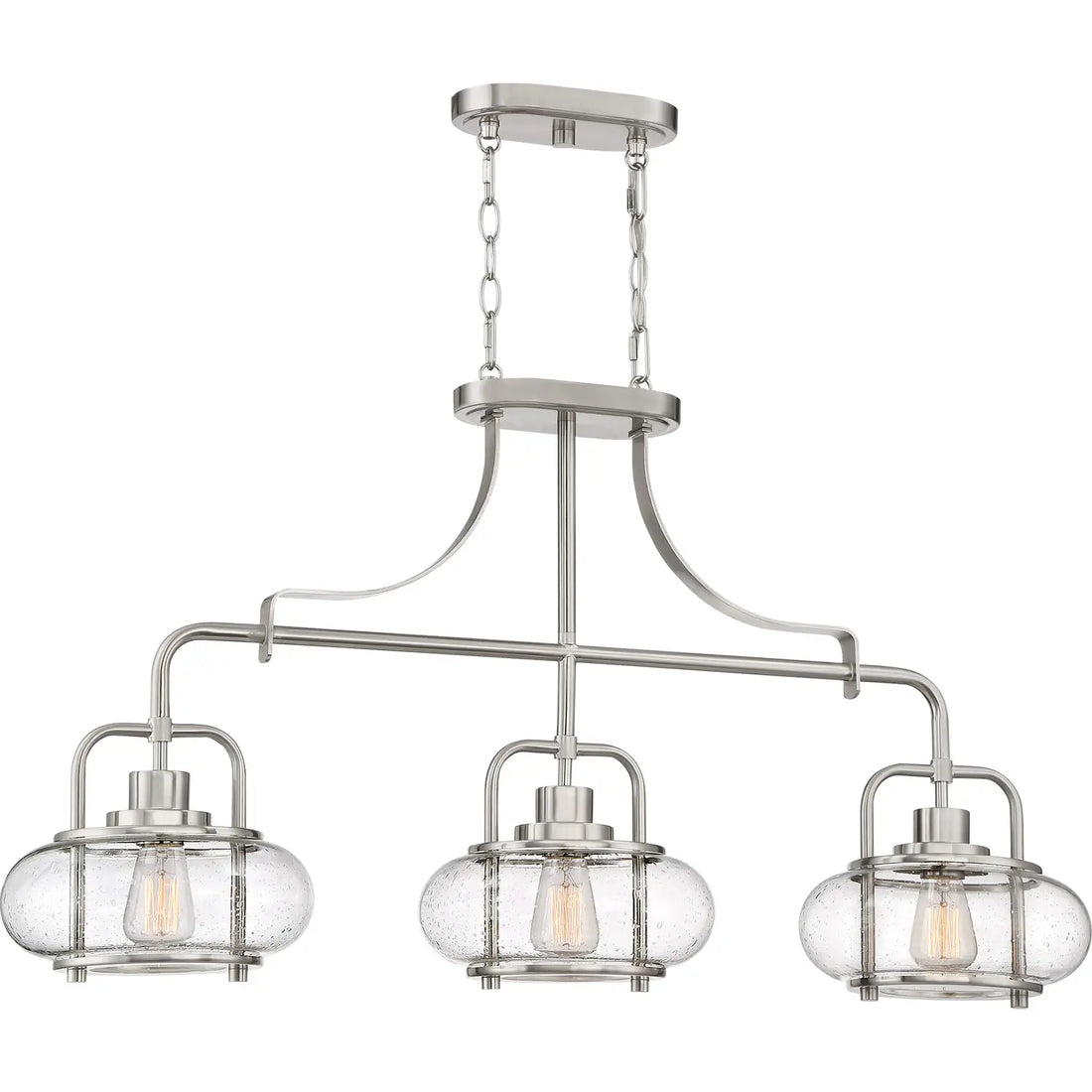 QUOIZEL, TRILOGY ISLAND CHANDELIER, LINEAR LIGHT