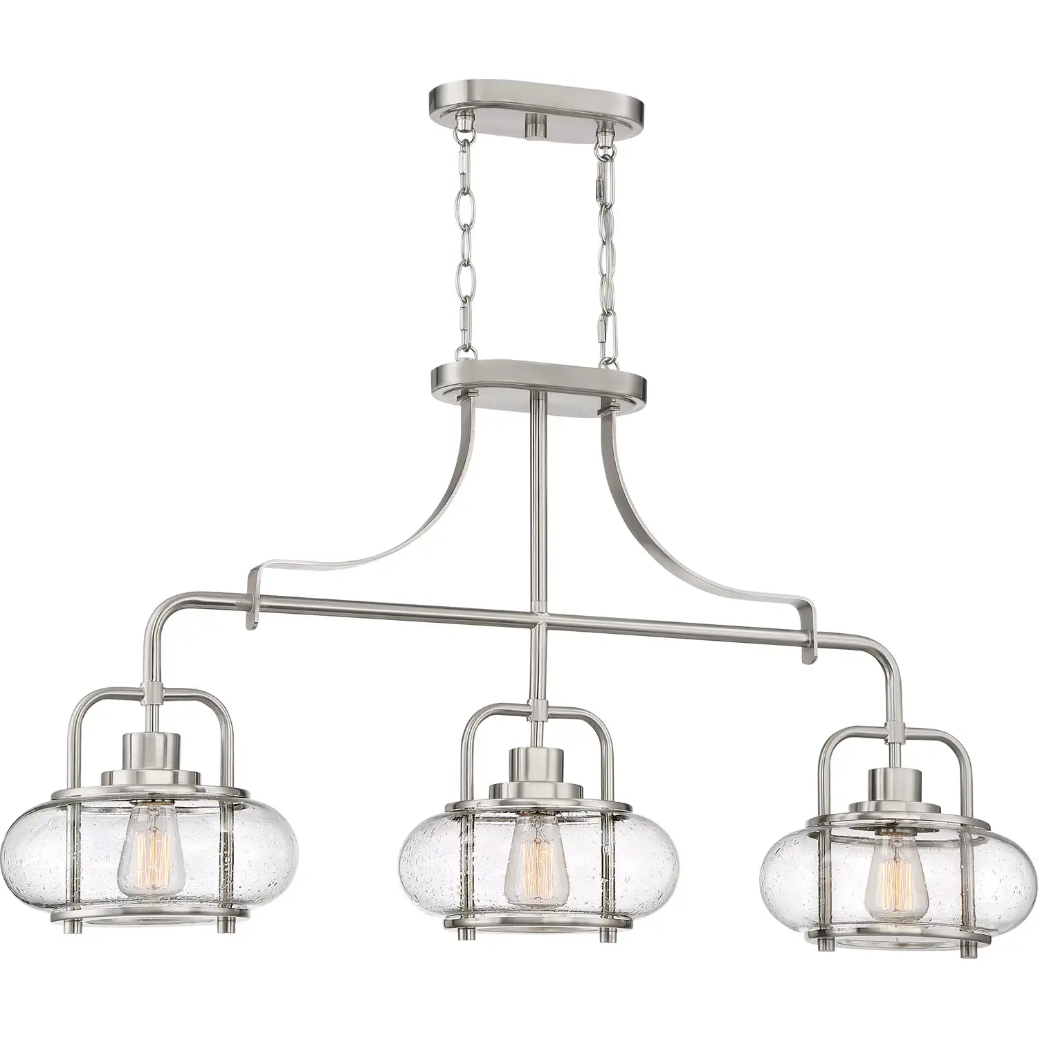 QUOIZEL, TRILOGY ISLAND CHANDELIER, LINEAR LIGHT