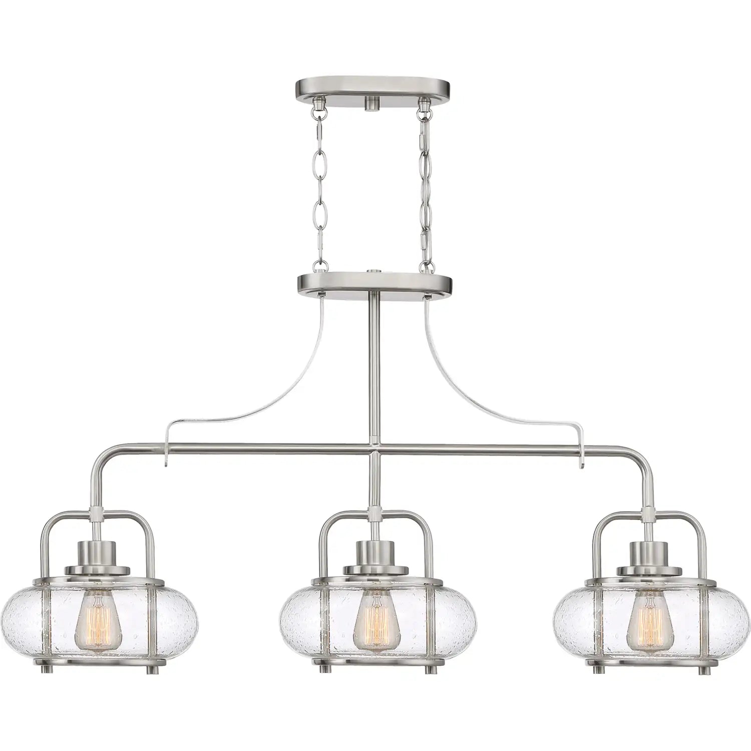 QUOIZEL, TRILOGY ISLAND CHANDELIER, LINEAR LIGHT