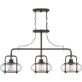 QUOIZEL, TRILOGY ISLAND CHANDELIER, LINEAR LIGHT