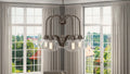 QUOIZEL, TRILOGY CHANDELIER, CHANDELIER LIGHT