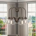 QUOIZEL, TRILOGY CHANDELIER, CHANDELIER LIGHT