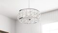 QUOIZEL, TERRAROCK FANDELIER, SEMI FLUSH MOUNT LIGHT