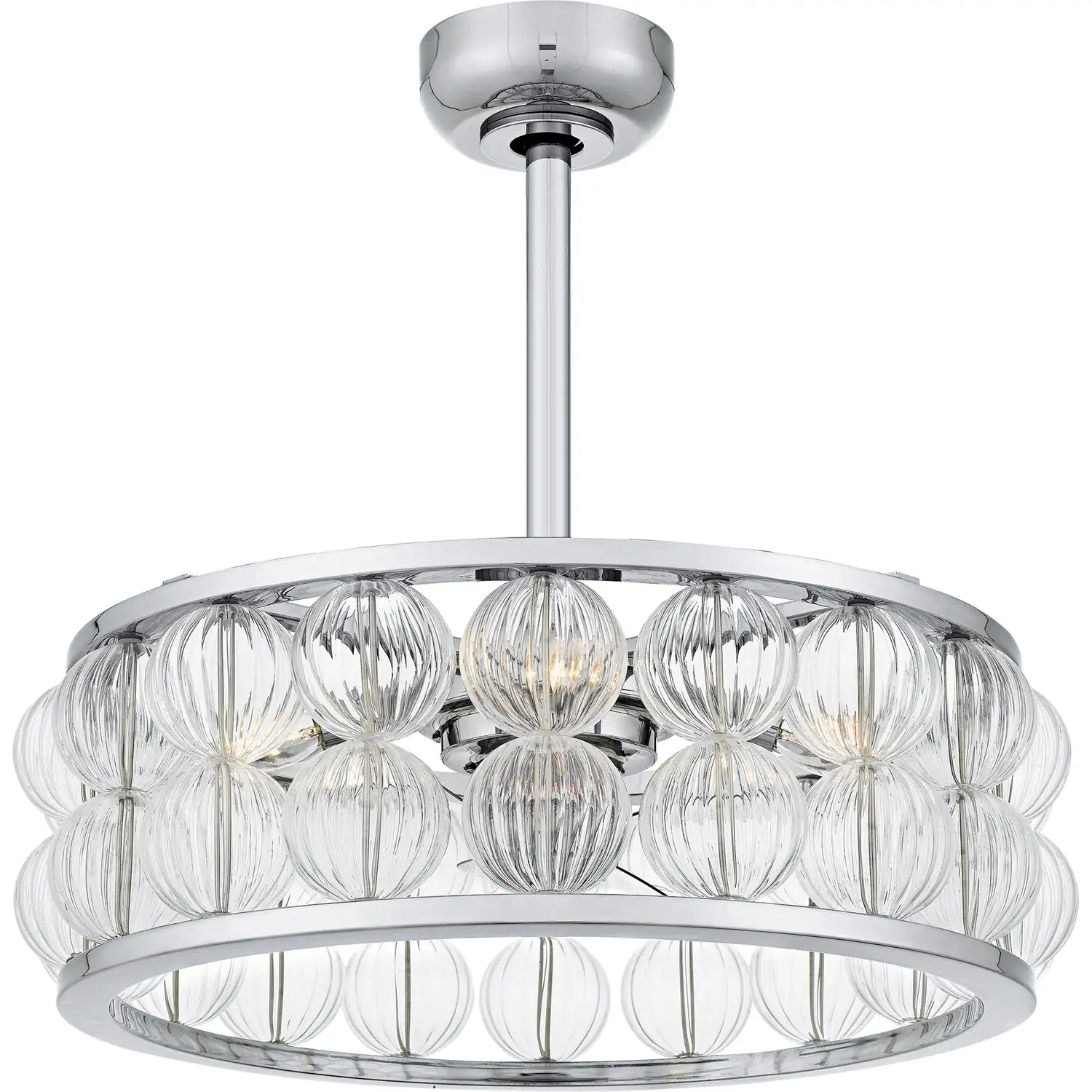 QUOIZEL, TERRAROCK FANDELIER, SEMI FLUSH MOUNT LIGHT